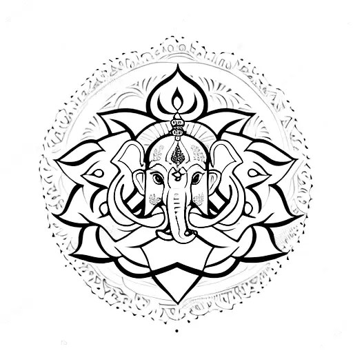 Lord Ganesha Tattoo on Forearm - Ace Tattooz