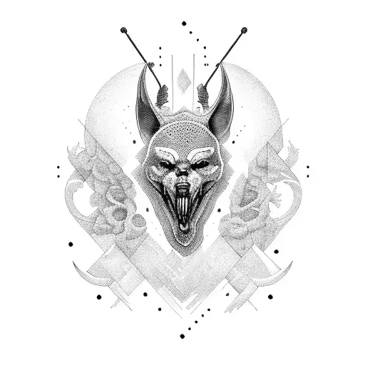 alpha tattoo design idea