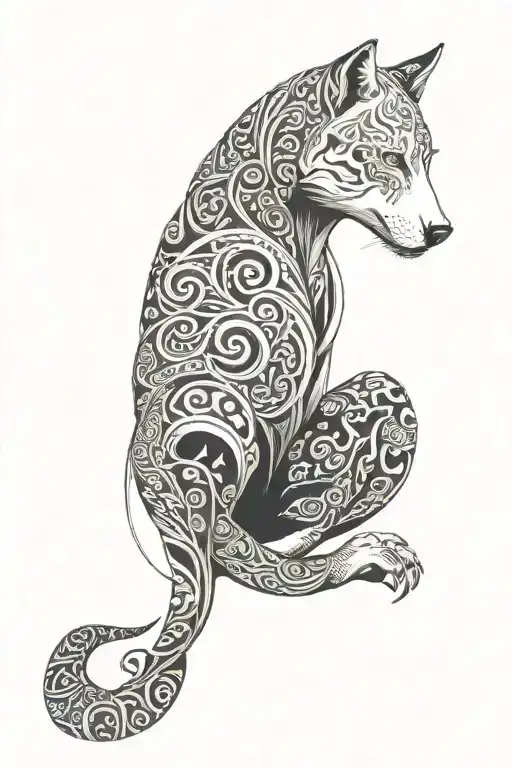 alpha male tattoo tattoo design idea