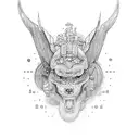 tank tattoo design idea