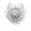 tank tattoo design idea