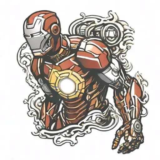 Ironman triathlon logo tattoo design idea