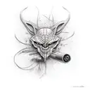  silent hill tattoo design idea