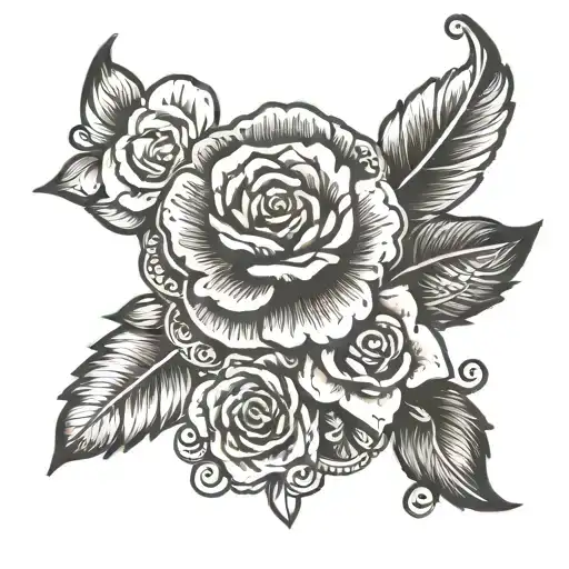 auntie chosen not assigned tattoo design idea