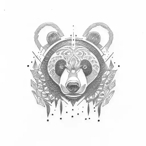 A Bear Claw tattoo design idea