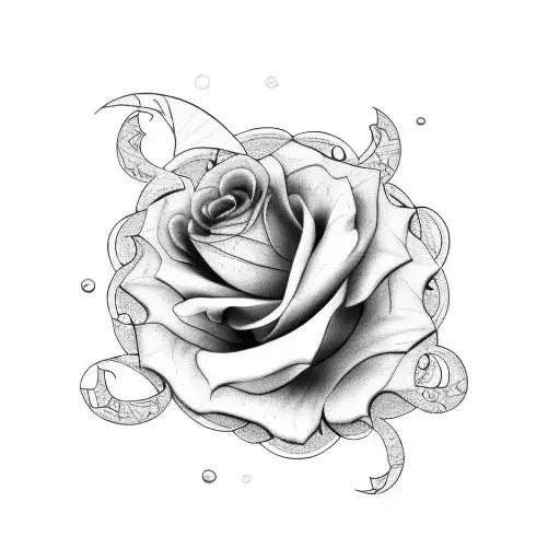 last name cha tattoo design idea