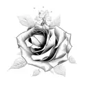 last name cha tattoo design idea