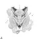 last name cha tattoo design idea