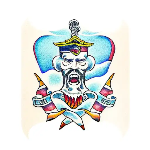 seaman  tattoo design idea