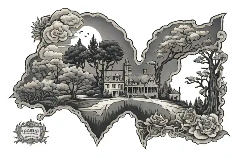 remember where you came from (fayetteville ar) tattoo design idea