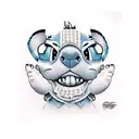 stitch tattoo design idea