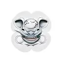 stitch tattoo design idea