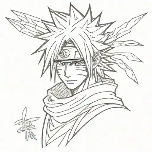 Sasuke obito uchiha tattoo design idea