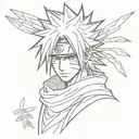 Sasuke obito uchiha tattoo design idea