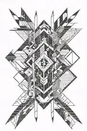 sport summit arrow tattoo design idea