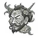 Mao Kun Map tattoo design idea