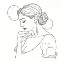 fleabag tattoo design idea