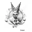 pebbles flintstone  tattoo design idea