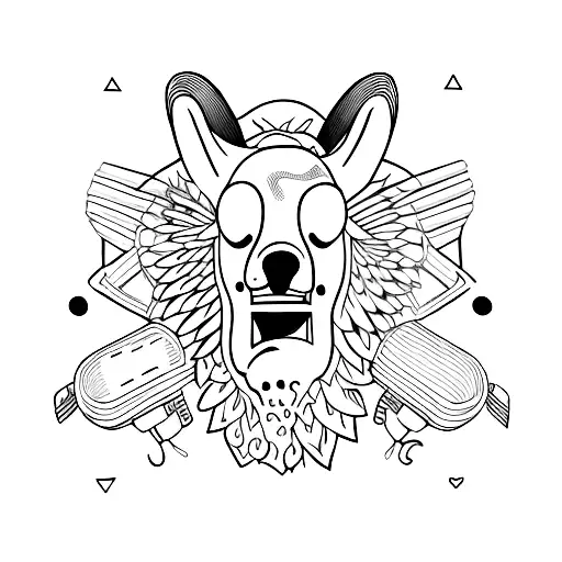 mic  tattoo design idea