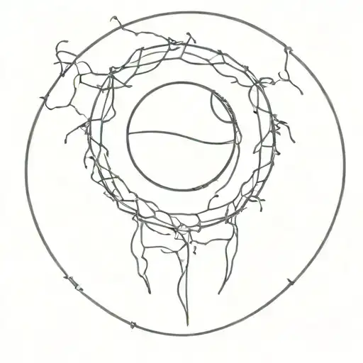 based on the song Circles by Post Malone themed tattoo tattoo design idea