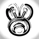 dumbbell, kettlebell tattoo design idea