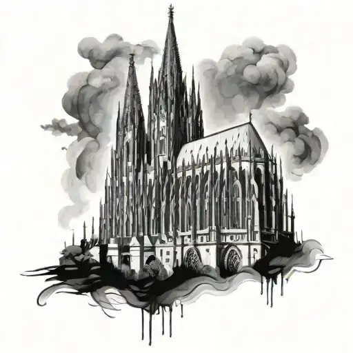Cologne Cathedral tattoo design idea