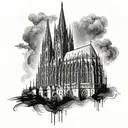 Cologne Cathedral tattoo design idea