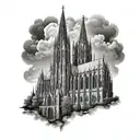 Cologne Cathedral tattoo design idea
