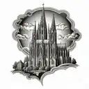 Cologne Cathedral tattoo design idea