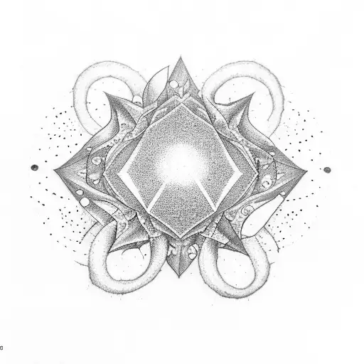 stars, infinity, mini hearts,  tattoo design idea