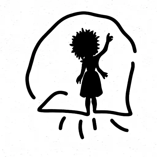 include children's name  , faith, Elesha, Elijah  tattoo design idea