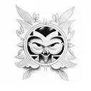 include children's name  , faith, Elesha, Elijah  tattoo design idea