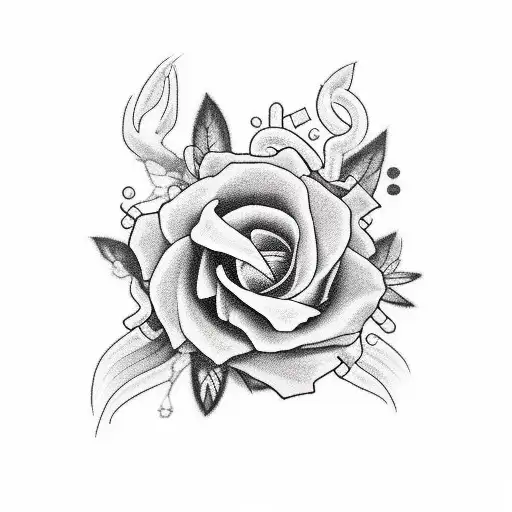 nurse hospital care medicine tattoo design idea