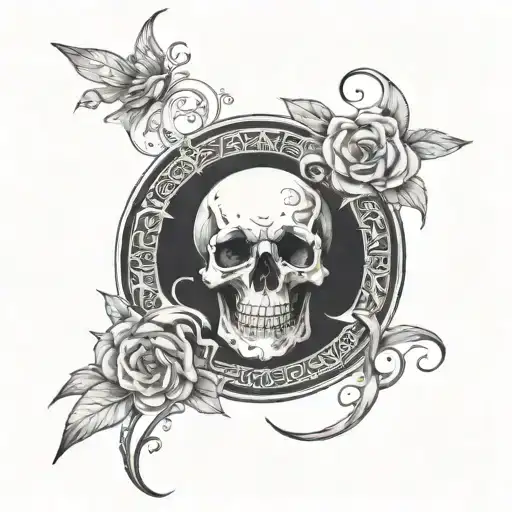 Full Back Tattoo Location: Along the center of the back, running along the central bone (spine) tattoo design idea