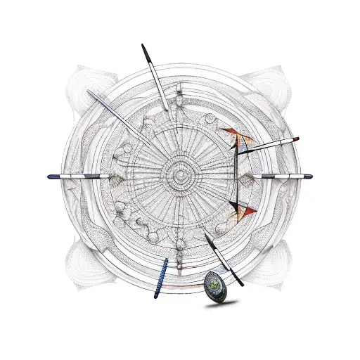 archery tattoo design idea