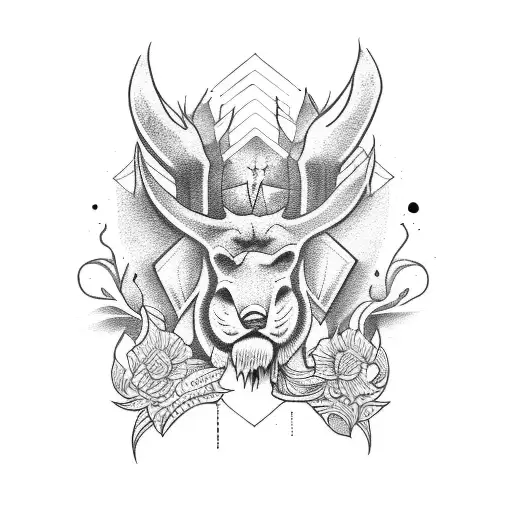 suicide tattoo design idea