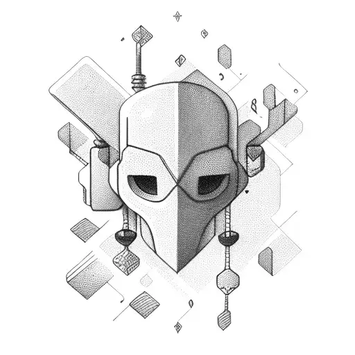 hacker tattoo design idea