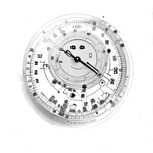 crâne rose piston compteur aile tattoo design idea