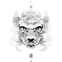 Foo Dog tattoo design idea