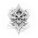 randy rhoads tattoo design idea