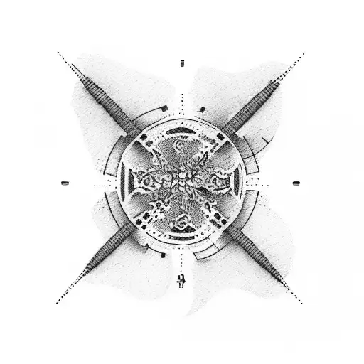 stamp of Amsterdam tattoo design idea