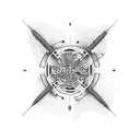 stamp of Amsterdam tattoo design idea