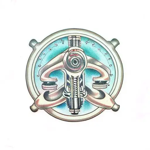 Biomechanical Arm tattoo design idea