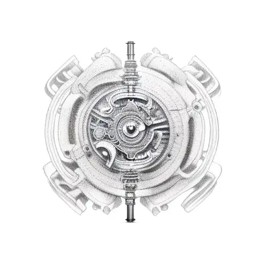 Biomechanical Arm tattoo design idea