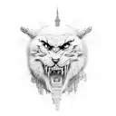 akropolis tattoo design idea