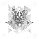 dishonored pattern tattoo design idea