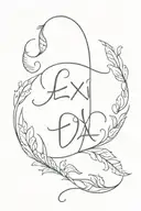 Name "Lexi" tattoo design idea