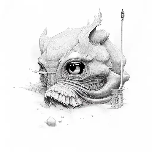 R S P LEETTER tattoo design idea