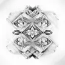 oldschool cards  tattoo design idea