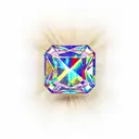 Diamond tattoo design idea